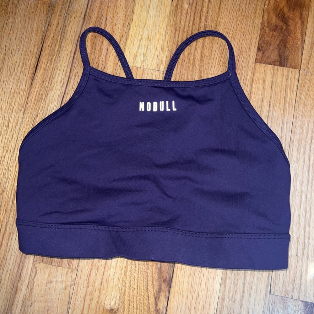 NOBULL sports bra size large purple